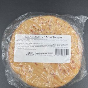 Mini Tomato Pizza Bases +- 13cm (6's)
